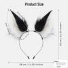 Handmade Plush Cat Ear Headband for Cosplay