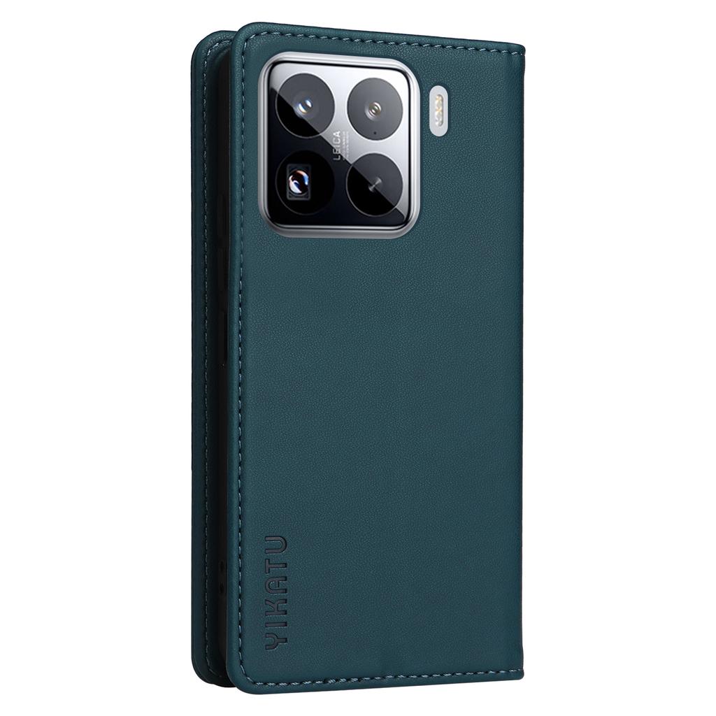 YIKATU YK-001 For Xiaomi 15 Pro Case Stand Leather Phone Cover Strong Magnetic Closure