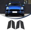 Real Carbon Fiber Interior Door Handle Bowl Frame Trim For Porsche Macan 2014-22