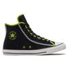 Converse Chuck Taylor All Star Deconstructed Trendy Everyday Versatile High-Top Canvas Sneakers Unisex Sneakers Black Green 172000C