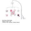 Baby Crib Mobile with Music & Rotating Toys Soft Plush Hanging Rattles for Newborns 0-3 Years Soothing Melodies for Nursery Stroller Bedtime