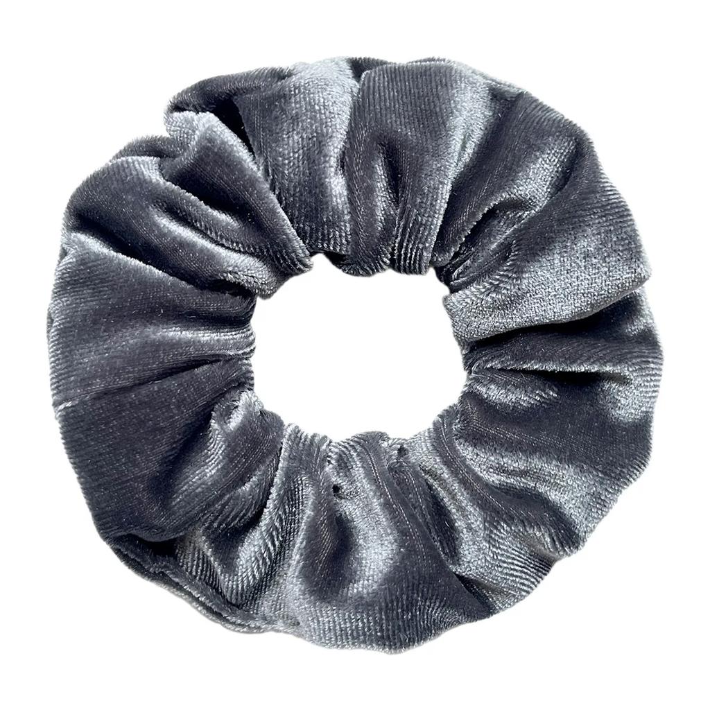 45 Colors Large Vintage Velvet Scrunchies Girls Elastic Hair Bands Ponytail Holder Ties Rubber Bands Fashion Women Accessories