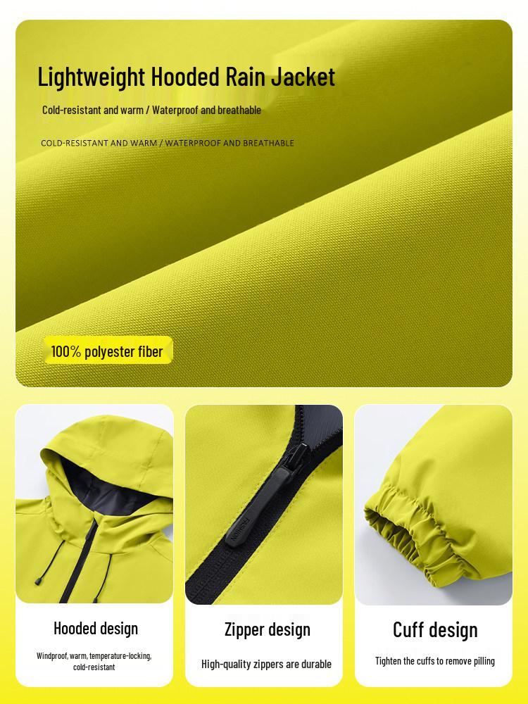 DJI Custom Logo Windjack - Bedrijfsteamkleding Outdoor Winddichte Jas voor Herfst/Winter