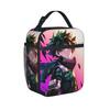 MHA  Insulated Lunch Bags High Capacity Anime Reusable Cooler Bag Tote Lunch Box Office  Picnic Food Storage Bags