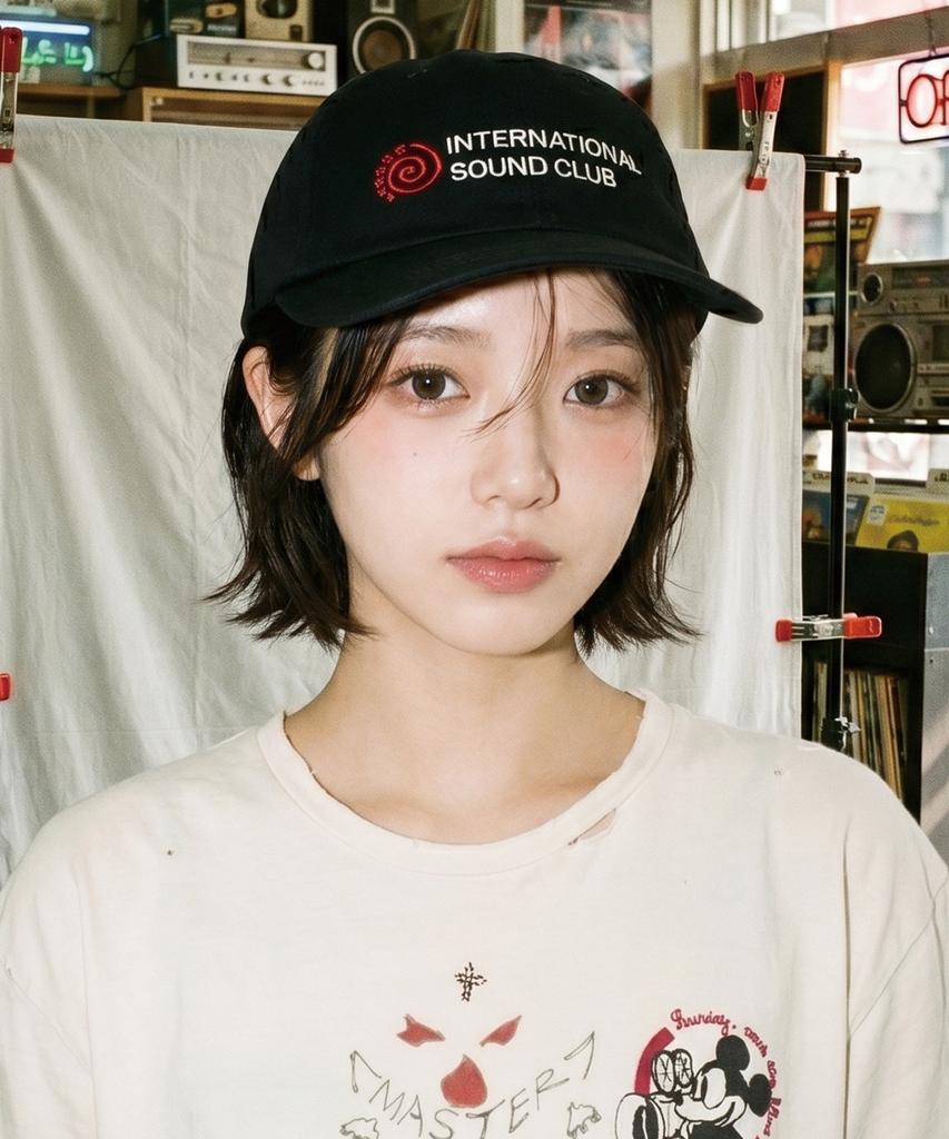 Pideupaipeo International Sound Club Cap Black