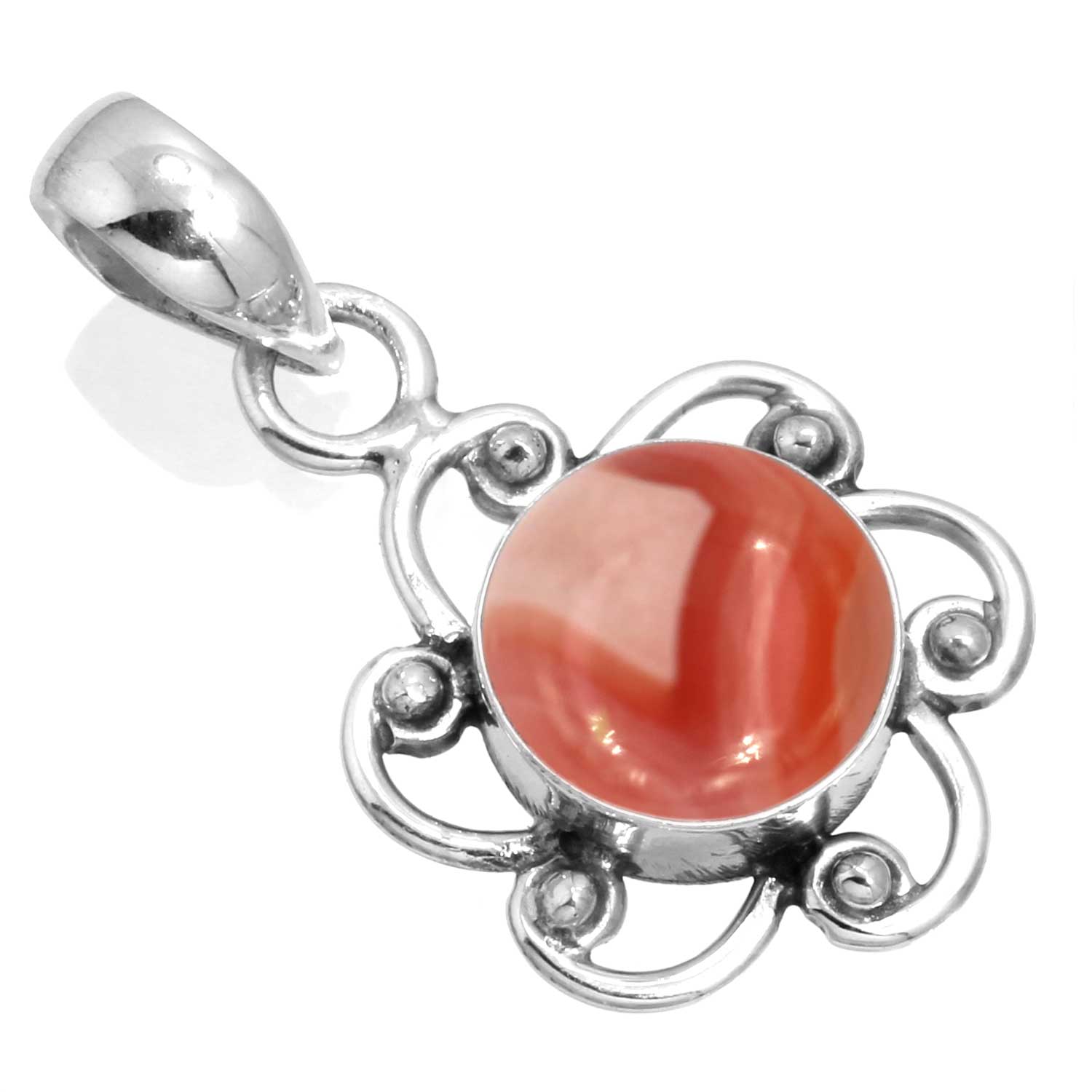 

925 Sterling Silver Pendant Women Gemstone Handmade Jewelry Mothers Day Gift Amazonite Angelite Blue Opal Botswana Agate Mohave Azurite Chrysocolla