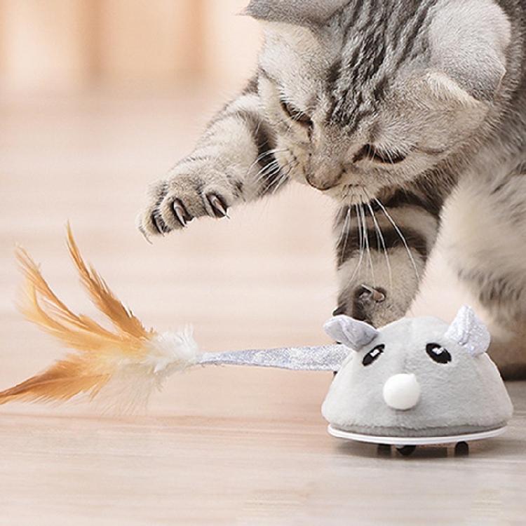 Mice Toys for Cats Moving Mouse Play-Catch Interactive Training Toy for Kitten