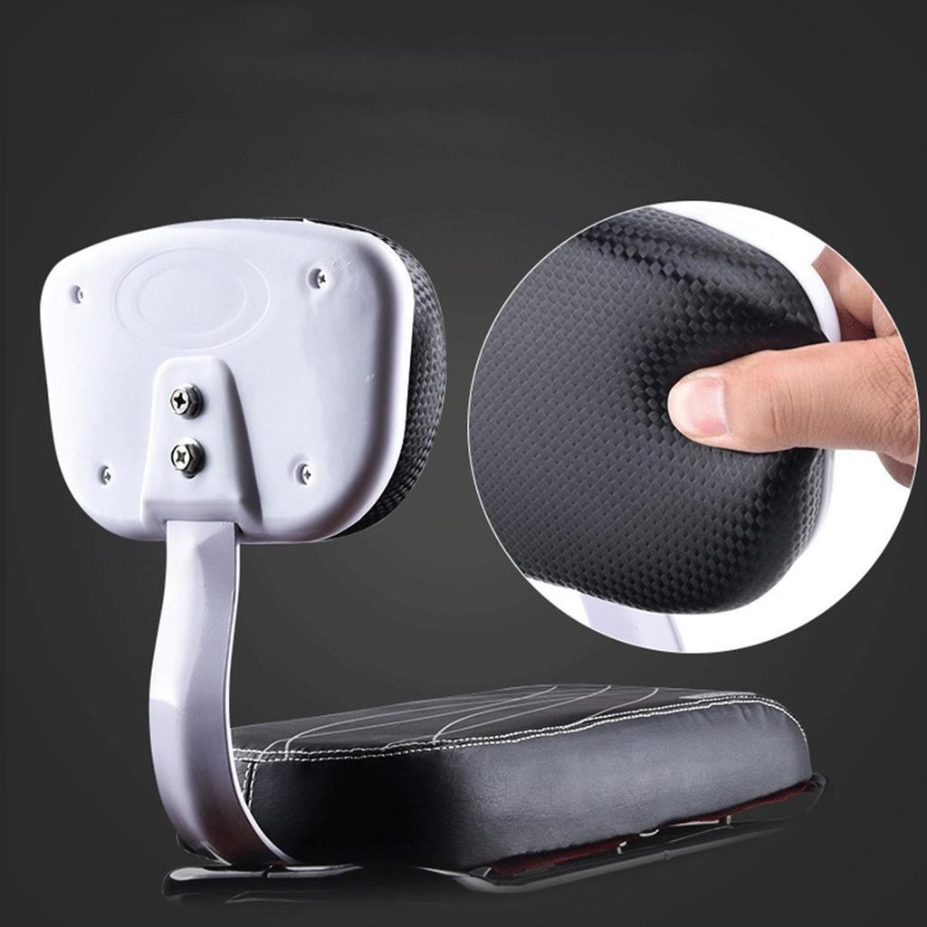 Child Bike Rear Seat Saddle With Armrest and Footrest Pedal Kid Bicycle back Seat Mat Including Backrest For Cycling Bike Part