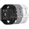 Watch Strap Compatible with Huawei Watch Fit,Adjustable Silicone Sports Strap Replacement Band for Huawei Watch Fit Smart Watch