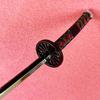 10inch Demon Slayer Katana Anime Kamado Tanjirou Ninja Knife Kimetsu No Yaiba Sword Mini Samurai Sabre Real Japanese Katana Plaything