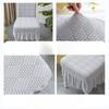 Household Chair Cover Cushion Backrest Integrated Dining Chair Cover Universal Bench Cover Seat Cover Elastic Dining Table Chair Cover