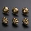 10 buc. Cuie Bronz Antich pentru Tapițerie Mobilier Model Trifoi/Umbrelă Cap de Ușă cu Cap Rotund 20*22mm Cutie de Lemn pentru Bijuterii