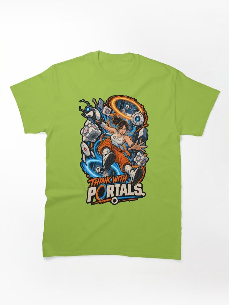 Portal Portal Think With Portals Classic T-Shirt