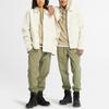 Timberland Solid Color Button Down Jacket Unisex Jackets A6QNS-CR3