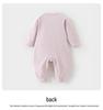 Newborn Baby Butterfly Cotton Jumpsuit: No-Bone Bodysuit for Spring, Autumn, Winter