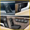Black Lock Button Switch Patch Unlock Trim Sticker Cover For W212 Benz W204 X204