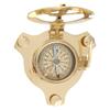 Decorative Compass for Hiking, 3 Inches Nautical Compass Pocket Compass , Camping Maritime Vintage Brass Sundial Compass