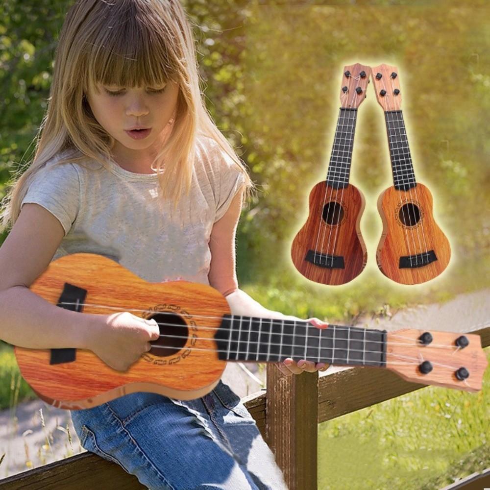 Edukacyjne Symulacyjne Ukulele Zabawka 4 Struny Dziecięce Zabawki Muzyczne Zabawki dla Dzieci