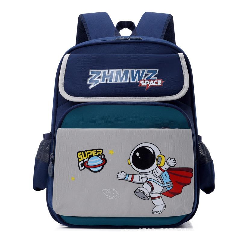 Cute Schoolbag Children Primary School Students Grade 1-3 Cartoon Backpack Boys and Girls Large Capacity Lightweight Weight Weight Reduction Backpack