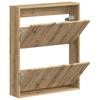 Wall mounted Shoe Cabinet DELFT 71 x 17 x 86 cm Engineered Wood