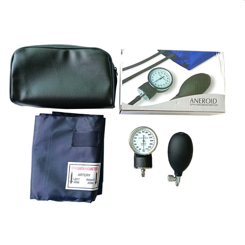 Manual Blood Pressure Monitor with Stethoscope, Medical Aneroid Sphygmomanometer Cuff Kit for Home Use
