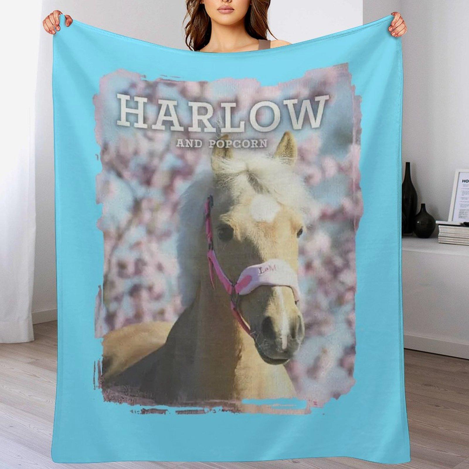 

Плед harlow and popcorn тяжелый для сна Кемпинг теплый для зимы Волосатые одеяла 30x40in
