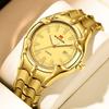 Men Watch Quartz Movement Original Luxury Stainless Steel Business Style 44mm Enlarged Creative Wristwatch Fashion Montre Homme