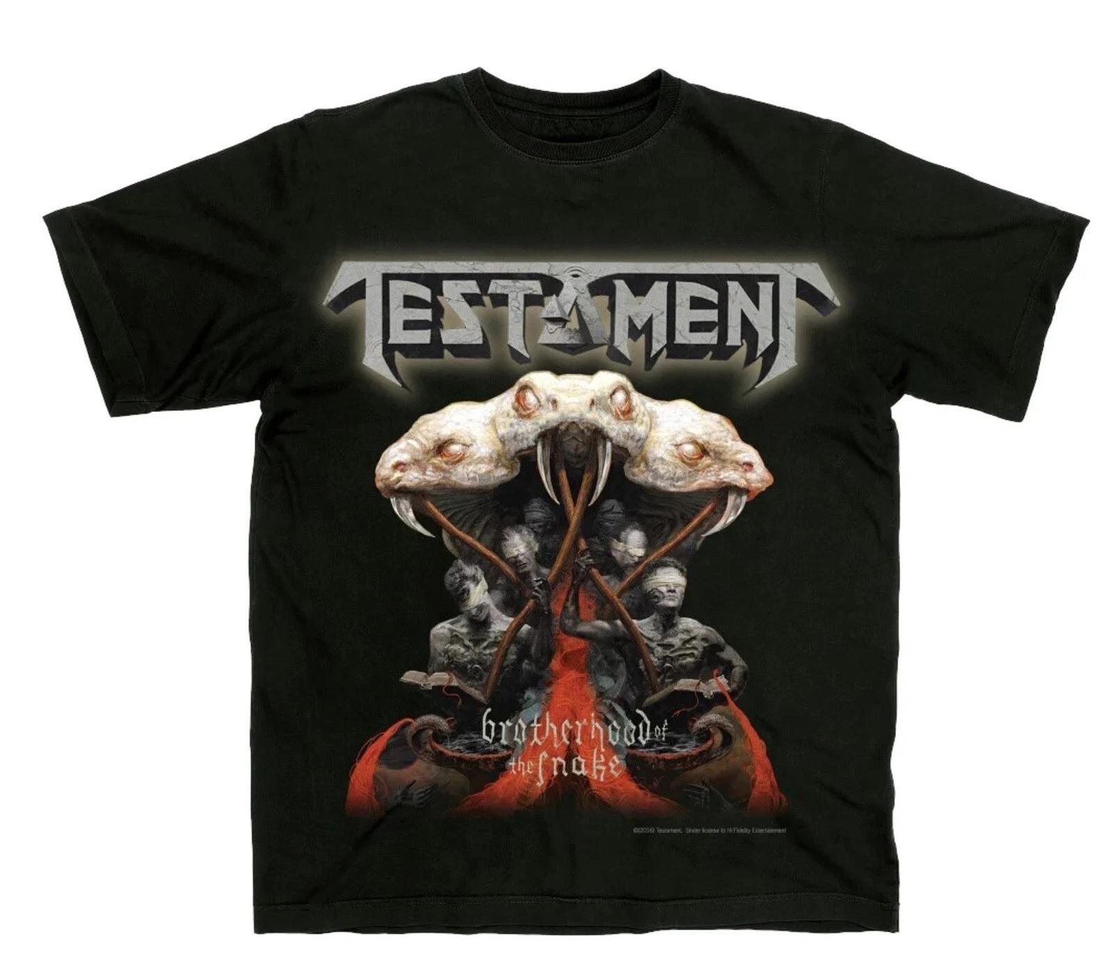 TESTAMENT cd cvr BROTHERHOOD OF THE SNAKE Official SHIRT XXL New legacy order S