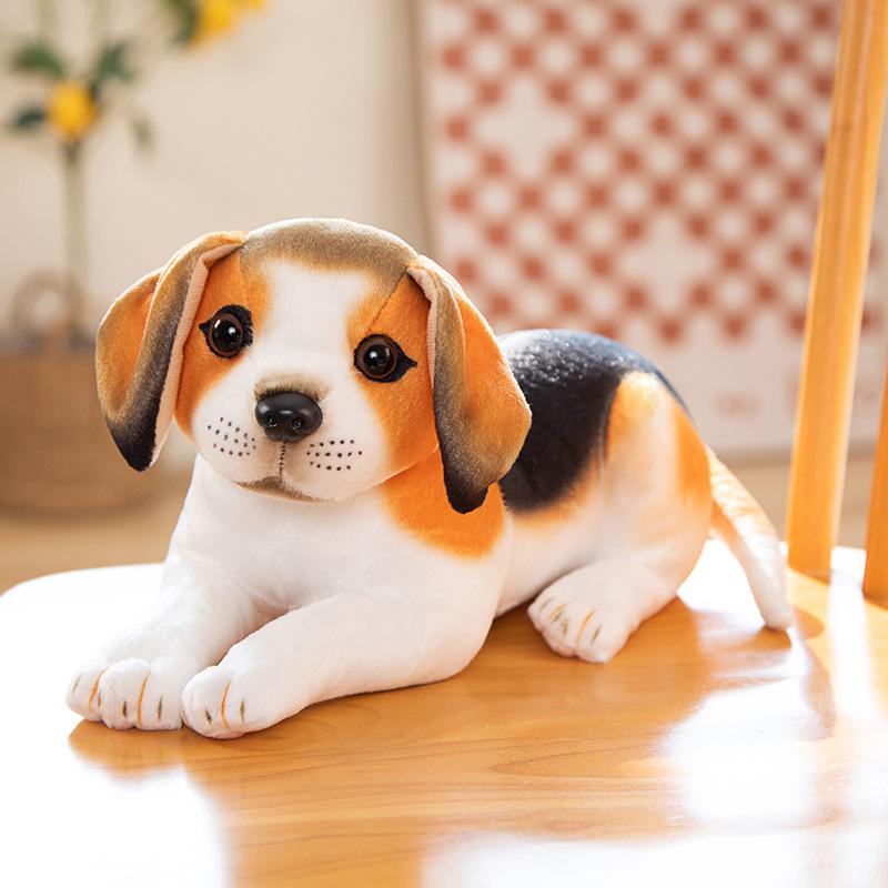 

Cute simulation husky Akita doll plush toy puppy dog collie doll children s doll 32cm（0.2kg）