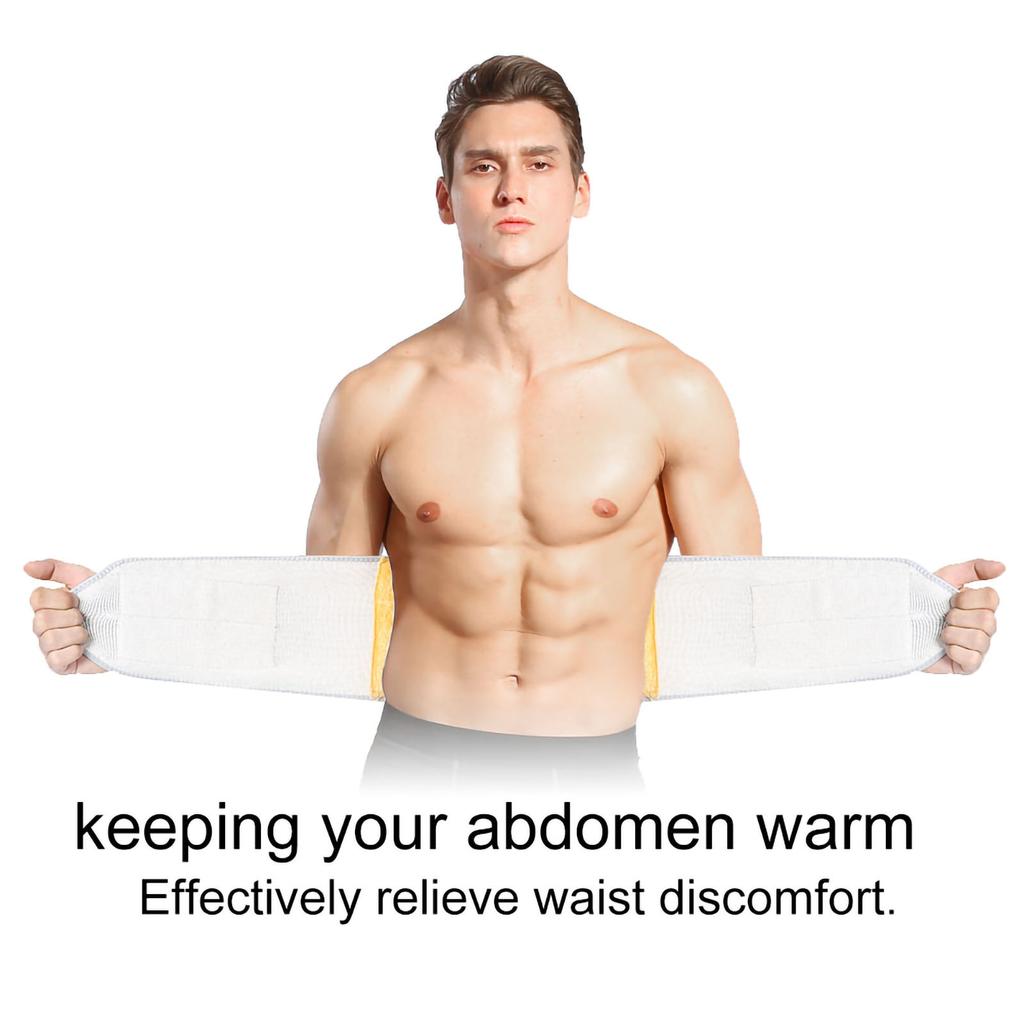 Abdomen Support Warm Brace Belt Waist Support Protecter Strap Health Care Tool L