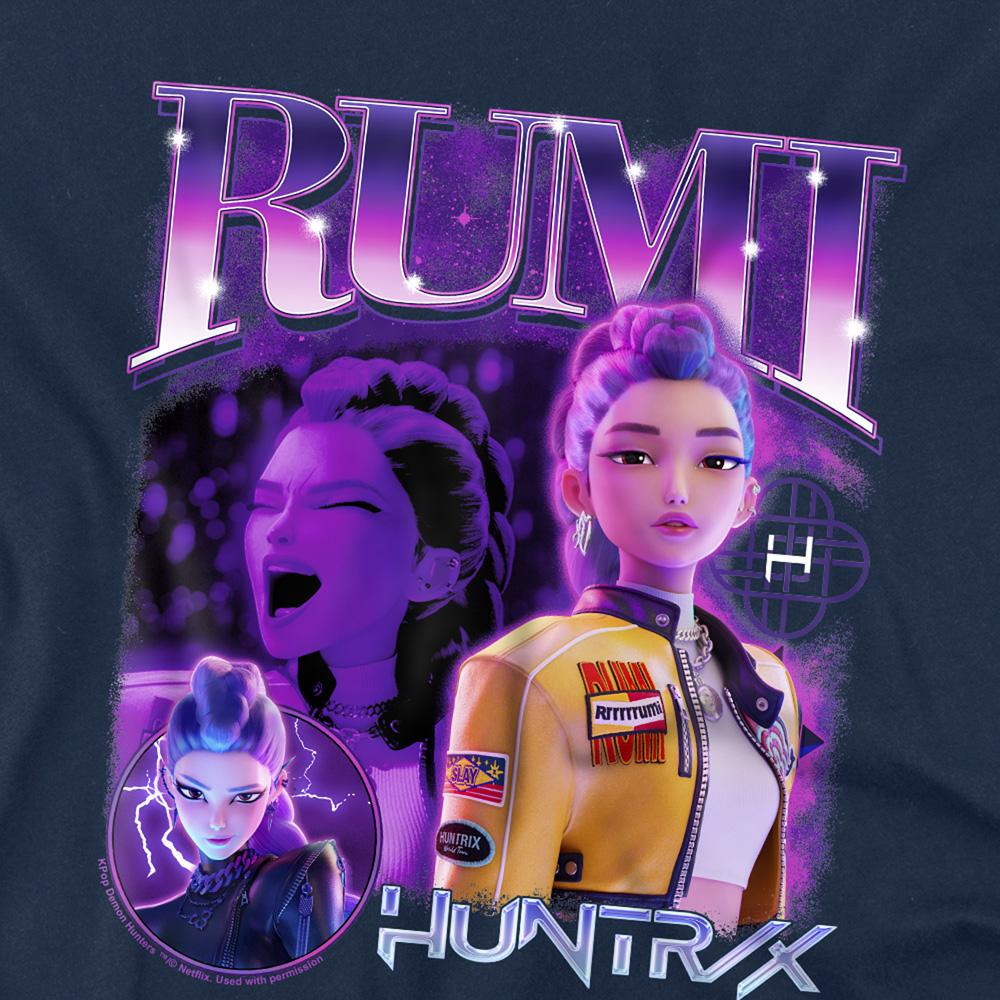 K-Pop Demon Hunters Childrens/Kids Huntr/X Rumi T-Shirt