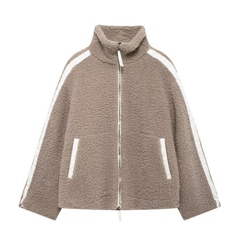 Womens Winter Fleece Jacket With Large