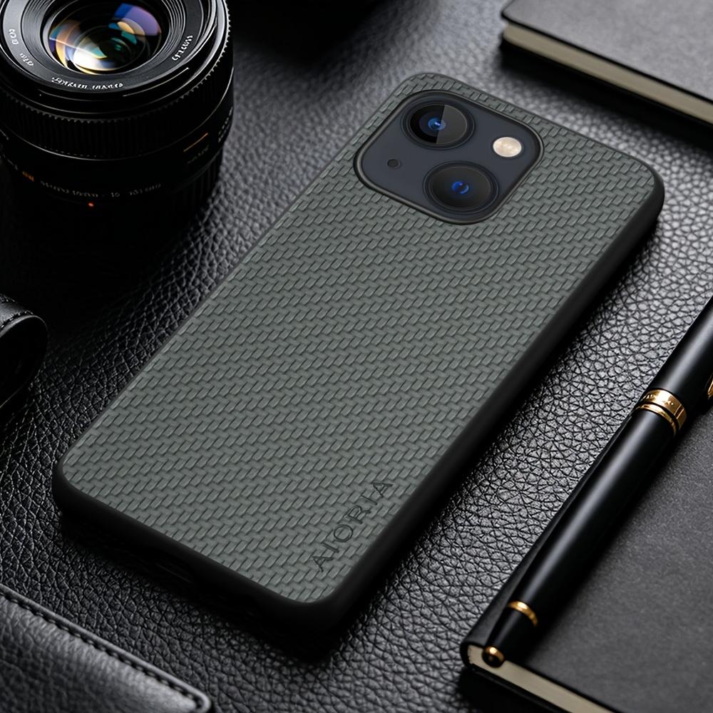 Phone Case: New Fashion Phone Case for iPhone 15 14 13 Pro Max Plus Business Casual Faux Synthetic Leather Phone Cover