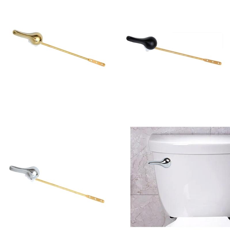 Multipurpose Sturdy Zines Alloy Materials Toilet Handle Replacement Parts Bathroom Accessory Supplies Solution
