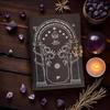 Doors of Durin from Tolkien Lord of the Rings - Handmade Leather Journal Book of Shadow Fantasy Journal Wedding Guest Book Gift for Him/her.