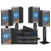Malata Professional Home & Commercial KTV 4.1 Karaoke Audio System CN Plug (adapter Included)