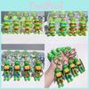 Kleurrijke PVC Ninja Turtles Sleutelhanger Schattige Siliconen Tassenhanger Voor Kinderen Cadeaus
