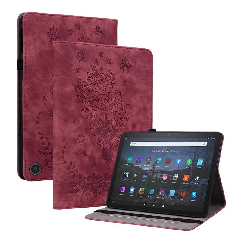Tablet Fall Für Feuer Max 11 Fall 2023 Relief Schmetterling Brieftasche Stehen Abdeckung Für Feuer Max 11 Fall Für Feuer max 11 Tablet Coque