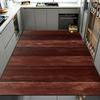 Vintage Teppich mit unregelmäßiger Holzmaserung für Wohnzimmerdekoration Sofa Tisch Großer Teppich Flur Balkon Rutschfeste Fußmatte Alfombra