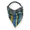 Floral Head Kerchief Scarf Ethnic Style Triangle Head Scarves Stretch Women Turban  Summer