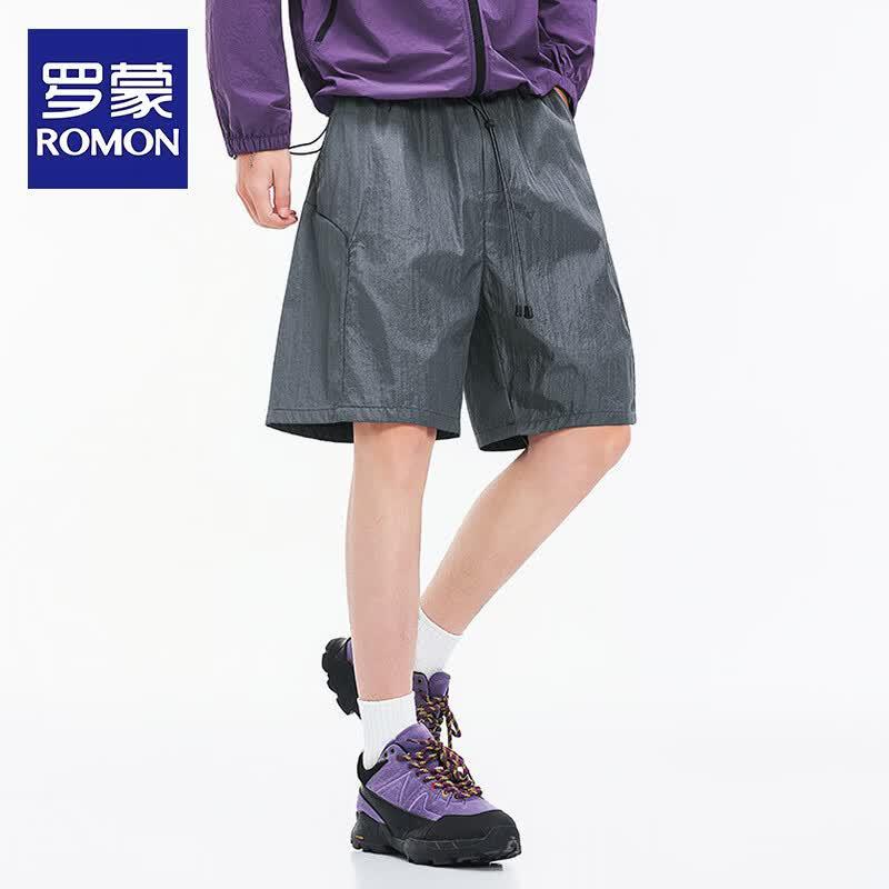 Romon Men's 2026 Breathable Workwear & Casual Shorts