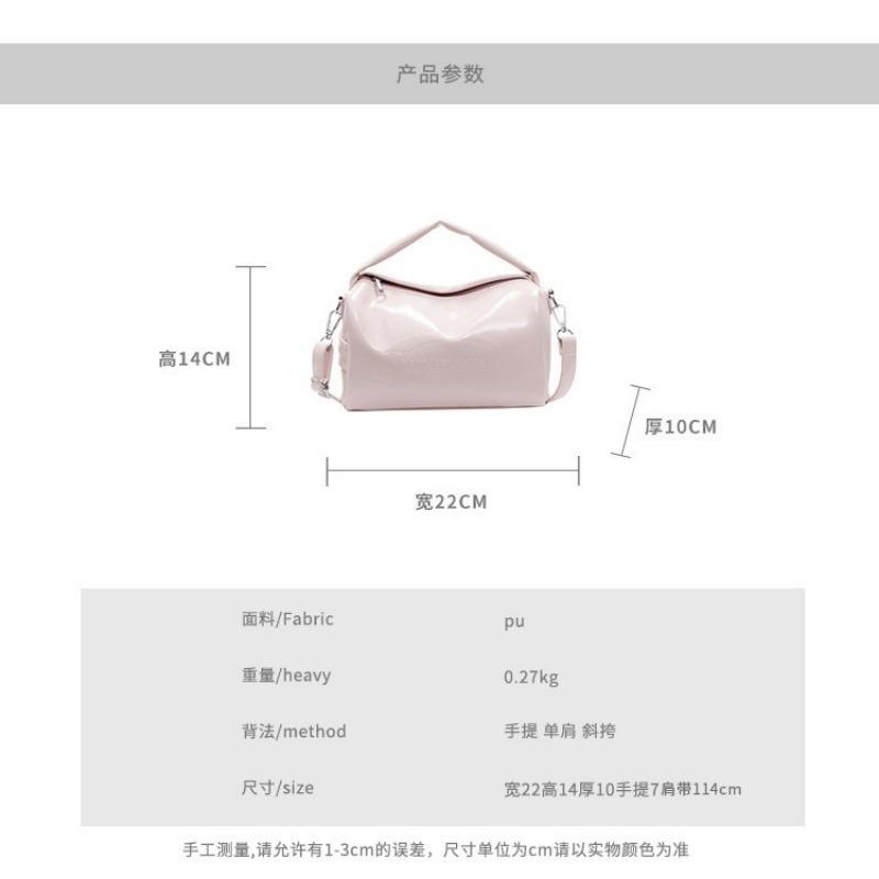 Premium-Tasche Damen neue Frühjahrs- und Sommer-Kissen-Tasche große Kapazität Pendeln vielseitig weiche Oberfläche Einzel Schulter Crossbody