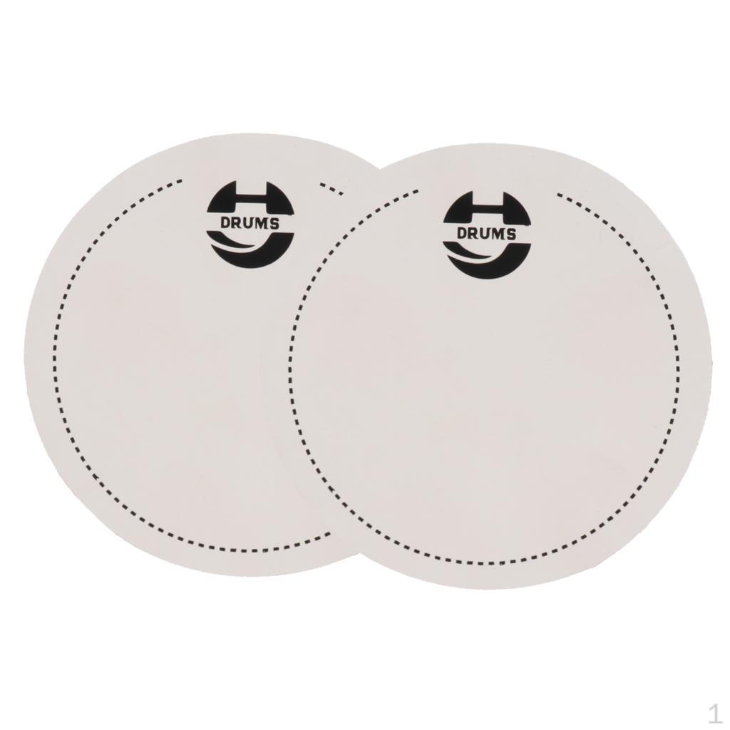 

2 Bass Drum Patch for Drumheads Replacement Accessories