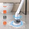 Cordless Electric Spin Scrubber,380RPM High Speed Rotation,Fast Charging-Long Lasting,Power Scrubber with 3 Replaceable Scrubbing Brush Heads for