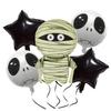 Halloween Themed Party Balloon Set Ghost Pumpkin Skull Bar Outdoor Scene Decoration Supplies