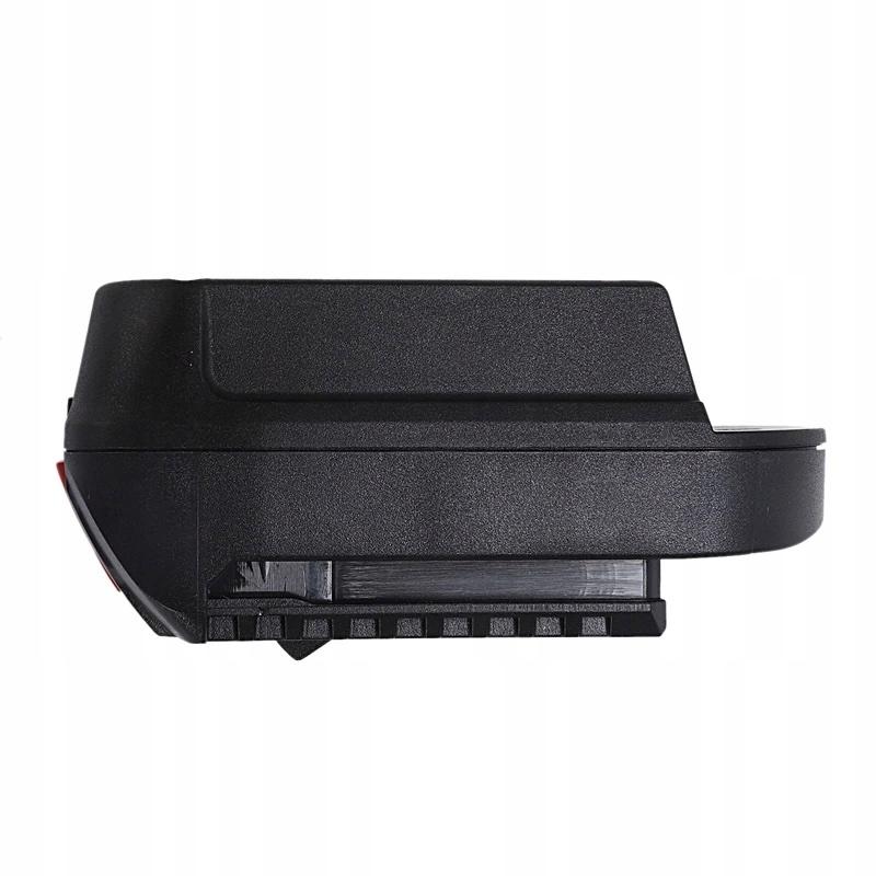 Rosfix Adaptér Dewalt / Milwaukee pro akumulátor Bosch – Kompatibilita s 18V bateriemi | Pevná konstrukce | USB port pro nabíjení