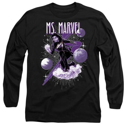 The Marvels Unisex Adult Cosmic Ms Marvel T-Shirt