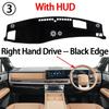Car Dashboard Cover Avoid Light Pad Anti-UV Carpets Non-Slip Mat For Hyundai Santa Fe MX5 2024 2025 2026