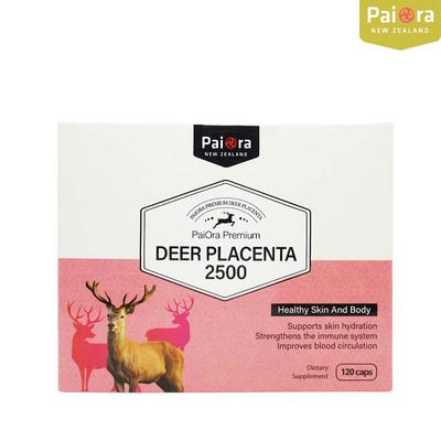Pai Ora Hirschplazenta Pai Ora Neuseeland Hirschplazenta 2500mg 120 Weichkapseln, 120 Tabletten, 1 Einheit