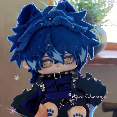 Spiel Genshin Impact Kyryll Chudomirovich Flins Puppen Plüschtier Hübsche Figuren Baumwollpuppen Körper Anziehbare Plüschtiere Cosplay Geschenk